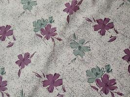 Seamless floral fabric patterns, motifs and background with summer and autumn flower photo