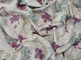 Seamless floral fabric patterns, motif and background with summer and autumn flowers photo
