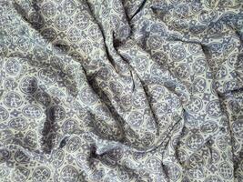 Geometric Fabric Background or Pattern Without Borders photo