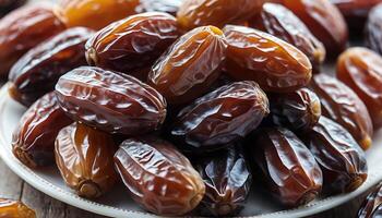 Dates are a great source of fiber and antioxidants photo