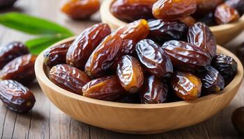 Dates are a great source of fiber and antioxidants photo