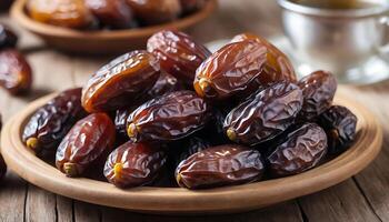 Dates are a great source of fiber and antioxidants photo