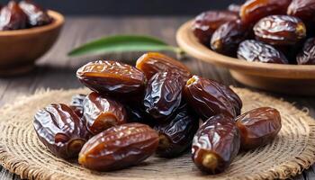 Dates are a great source of fiber and antioxidants photo