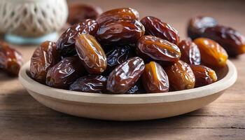 Dates are a great source of fiber and antioxidants photo