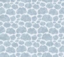 Seamless pixel background with clouds. vector