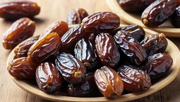 Dates are a great source of fiber and antioxidants photo