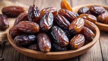 Dates are a great source of fiber and antioxidants photo