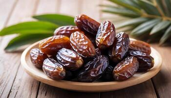 Dates are a great source of fiber and antioxidants photo