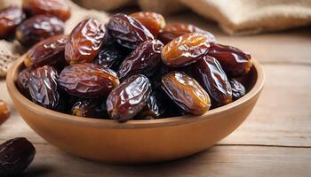 Dates are a great source of fiber and antioxidants photo