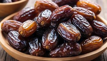 Dates are a great source of fiber and antioxidants photo