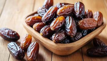 Dates are a great source of fiber and antioxidants photo