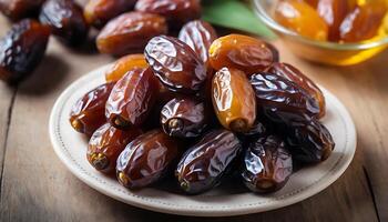 dates are a great source of vitamin c and fiber photo