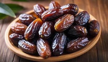 Dates are a great source of fiber and antioxidants photo