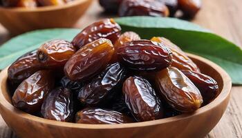 Dates are a great source of fiber and antioxidants photo