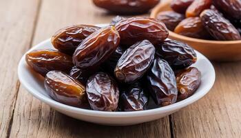 Dates are a great source of fiber and antioxidants photo