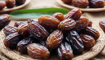 Dates are a great source of fiber and antioxidants photo