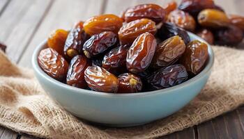 Dates are a great source of fiber and antioxidants photo