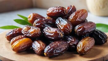 Dates are a great source of fiber and antioxidants photo