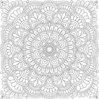 Black and white growing flowers and then spin, for background, file vector