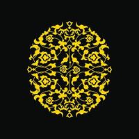 Decorative Scrollwork Ornament Design vector