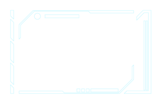 Streaming overlays for gamers, combining modern technology, science, and future-oriented design. png