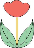 Happy Easter Element in Flat Design vector