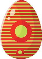 Easter Eggs Element with Simple Design. vector