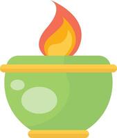 Nowruz Day Element in Flat Cartoon Design vector