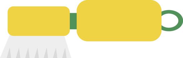 Tootbrush Element in Flat Design vector
