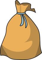 Zero Waste Element with Cartoon Shape. vector