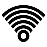 3D Creative Idea Symbol Made of Spheres Representing Wireless Communication vector