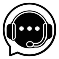 Audio technology symbol a headphones icon on web internet buttons vector