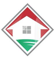 symbol of house . isolated on white vector