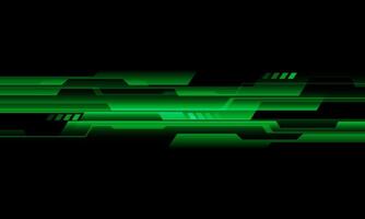 Abstract red neon cyber geometric technology futuristic on black design modern background vector