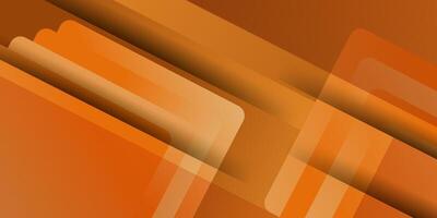 Abstract orange square overlapping background for card graphic design. Orange background shadow element. Eps10 vector