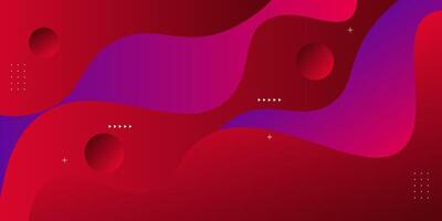 Abstract dark waves liquid colored background. Simple 3D banner design background. Eps10 vector