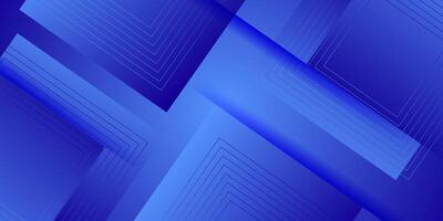Abstract colorful blue gradient 3D background. Paper cut theme pattern overlapping with lines. Eps10 vector