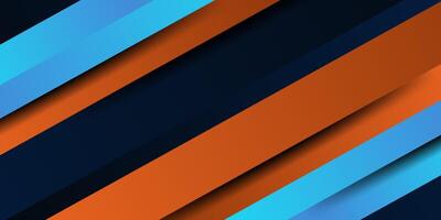 Abstract background with soft orange and blue gradient colors and dynamic shadows on the background. background for wallpaper, banner. vector