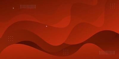 Dark orange abstract background with simple shapes. Popular and modern with 3d shadow concept. eps10 vector