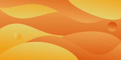 Premium background with soft orange and yellow gradient color in the background. eps10 vector