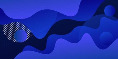 Blue abstract background with gradient color elements. Simple pattern for wallpaper poster, website template, product display advertising. Eps10 vector