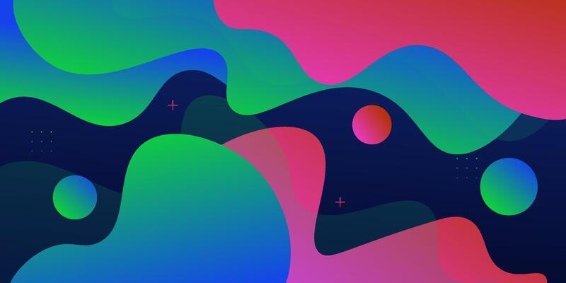 Abstract colorful gradient geometric background. Bright color gradient. Dynamic and colorful banner concept. Eps10