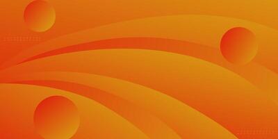 Premium orange abstract background with gradient color background and dynamic shadow on the background. Eps10 vector