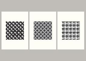 Black and white Japanese background with line art pattern . Abstract template with traditional Minimal geometric pattern vector