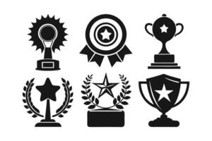 Award Icons for Modern Graphic Design vector