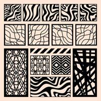 High-Contrast Aesthetic Exploring the Beauty of Lines, Shapes, and Motion in Design vector