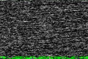 TV static noise texture. Television noise abstract grayscale glitch modern decoration background. VHS signal with green grey stripes, interferences or glitches. Glitched noise. vector