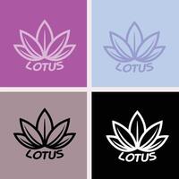 flower branding Artwork vector