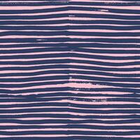 Seamless pattern abstract striped brush strokes painting. Bold horizontal pattern with thick brushstrokes. cute seamless pattern design element for banners, posters, labels, gift wrapping paper vector