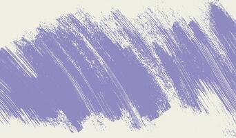 Slanted strokes purple paint on beige background. Grunge old brush strokes. Paint flows, torn edges lines on canvas. illustration for design, print, background. vector
